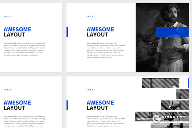 76页蓝色欧美商务市场调研多用途PPT模板 - 顶尖PPT