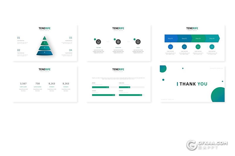 30页5种主题配色企业团队人员介绍工作汇报google slides模板 - 顶尖PPT