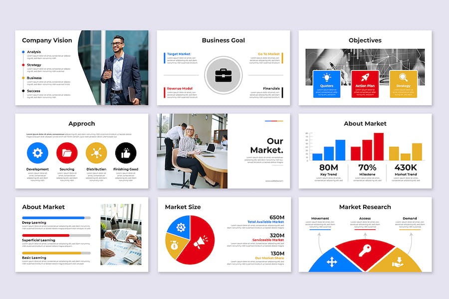 融资路演项目展示PPT模板 - 顶尖PPT