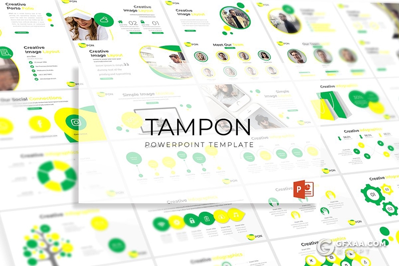 30页扁平化工作汇报工作计划商务多用途PPT模板 5种主题配色 - 顶尖PPT