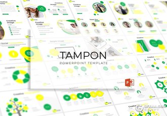 30页扁平化工作汇报工作计划商务多用途PPT模板 5种主题配色 - 顶尖PPT