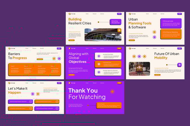 城市规划建设方案汇报PPT模板 - 顶尖PPT