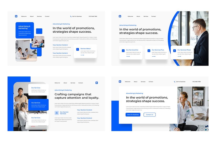 广告营销推广策略方案Keynote模板 - 顶尖PPT