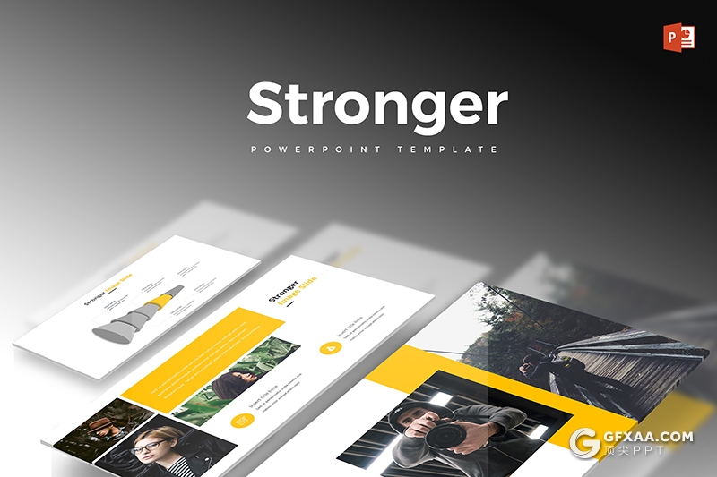 30页5种主题配色摄影机构业务展示数据分析PPT模板 - 顶尖PPT