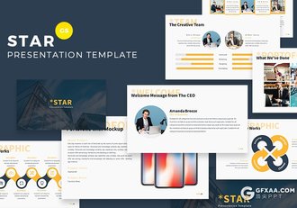 30页国外商务风格企业公司介绍多用途Google slides模板 5种主题配色 - 顶尖PPT