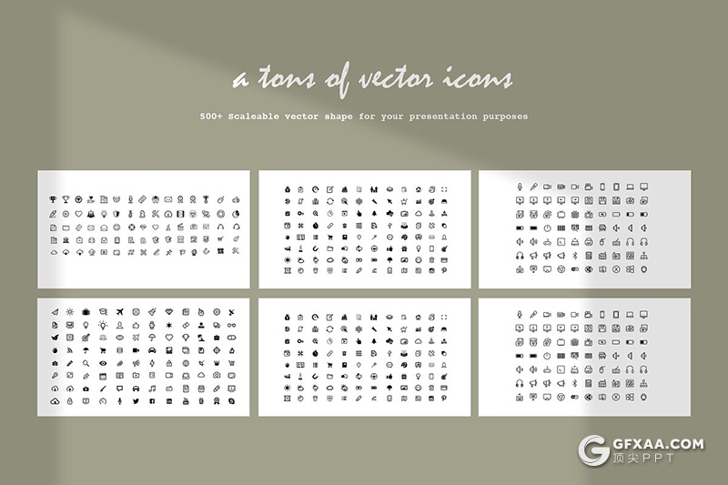 50页简约文艺风格模特写真时尚服装展示keynote模板 - 顶尖PPT