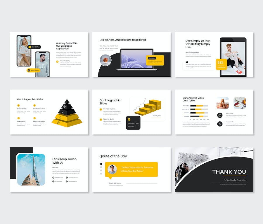 创意设计项目提案路演PPT模板 - 顶尖PPT