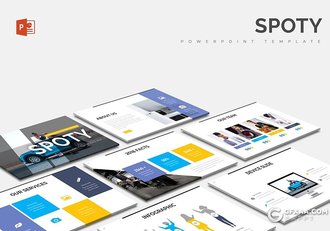 30页5种主题配色企业公司团队介绍工作计划总结ppt模板 - 顶尖PPT