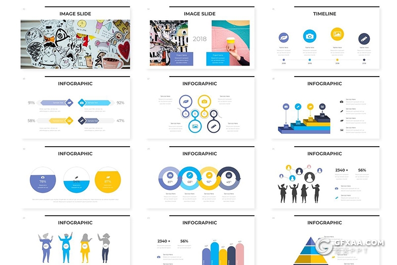 30页5种主题配色企业公司团队介绍工作计划总结keynote模板 - 顶尖PPT