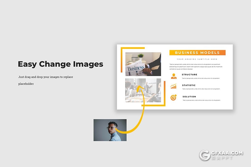 52页商业主题演讲商务多用途keynote模板 - 顶尖PPT