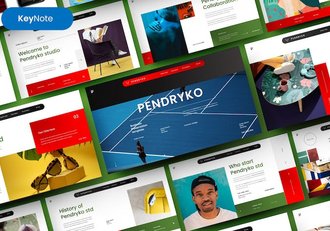 商业融资路演计划书Keynote模板 - 顶尖PPT