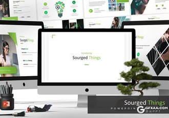 30页扁平化公司人员介绍工作计划汇报ppt模板 5种主题配色 - 顶尖PPT