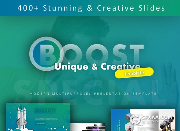 400页国外高端商务ppt模板创意商务图形卡通插画数据图表ppt模板 - 顶尖PPT