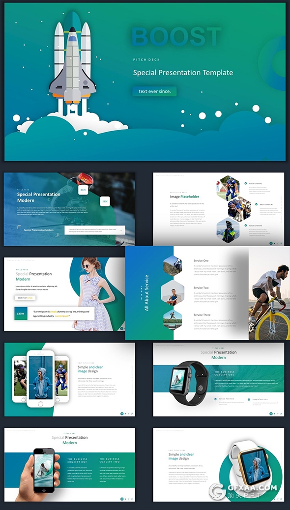 400页国外高端商务ppt模板创意商务图形卡通插画数据图表ppt模板 - 顶尖PPT