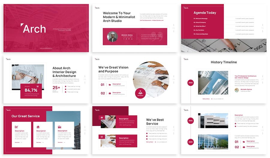 商业地产建筑公司简介keynote模板 - 顶尖PPT