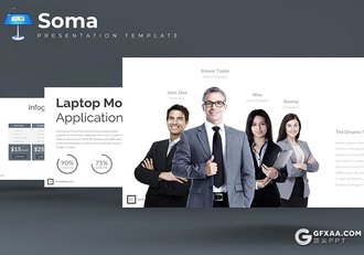 32页欧美商务公司团队介绍工作汇报业务合作Google slides模板 5种主题配色 - 顶尖PPT