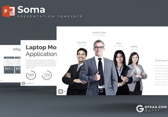 32页欧美商务公司团队介绍工作汇报业务合作PPT模板 5种主题配色 - 顶尖PPT