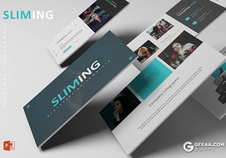 30页扁平化高端国外商务风格工作汇报PPT模板 5种主题配色 - 顶尖PPT