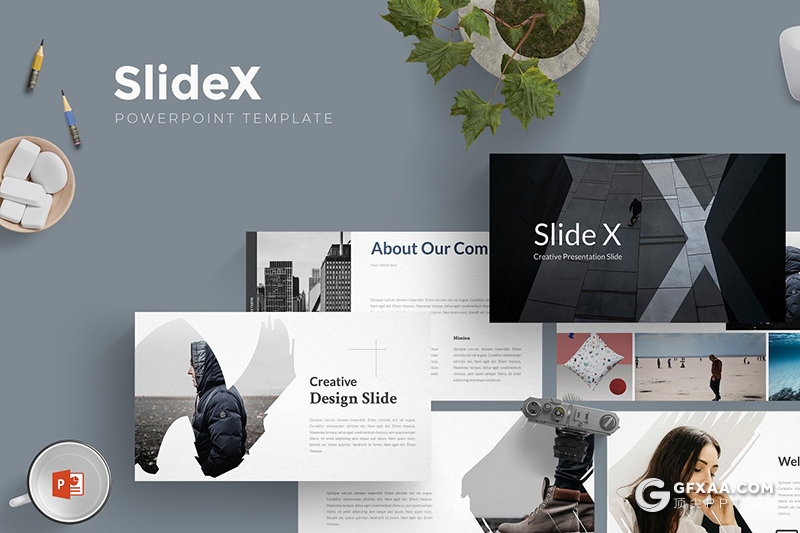 30页5种主题配色商业主题公司企业介绍多用途PPT模板 - 顶尖PPT