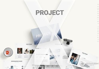 30页5种主题配色商业主题公司企业介绍多用途keynote模板 - 顶尖PPT