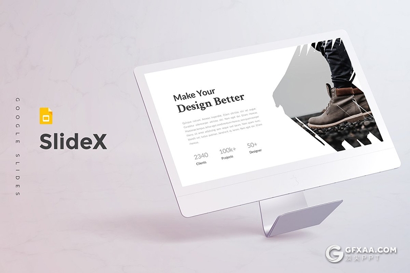 30页5种主题配色商业主题公司企业介绍多用途Google slides模板 - 顶尖PPT