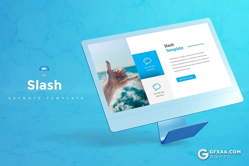 30页国外文艺小清新风格多用途keynote模板 5种主题配色 - 顶尖PPT