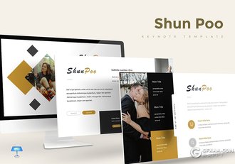 30页国外扁平化商务多用途keynote模板 5种主题配色 - 顶尖PPT