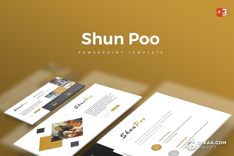 30页国外扁平化商务多用途PPT模板 5种主题配色 - 顶尖PPT