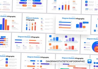 数据可视化图形图表keynote模板 - 顶尖PPT