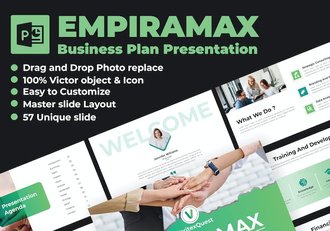 商业计划书策划方案PPT模板 - 顶尖PPT