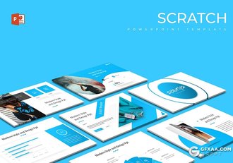 30页5种主题配色商务风格团队介绍工作汇报PPT模板 - 顶尖PPT