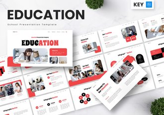 教育学校课程规划教学Keynote模板 - 顶尖PPT
