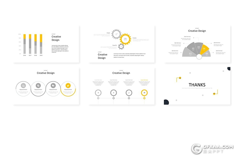 30页企业介绍项目合作汇报商务多用途PPT模板 5种主题配色 - 顶尖PPT