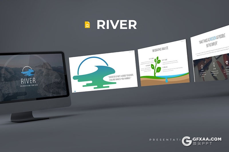 32页大自然环境保护方案策划执行Google slides模板 5种主题配色 - 顶尖PPT