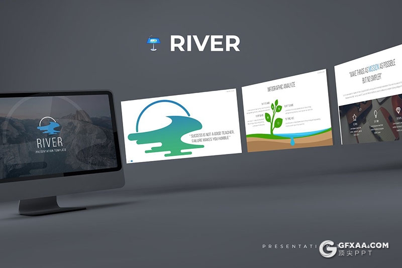 32页大自然环境保护方案策划执行keynote模板 5种主题配色 - 顶尖PPT