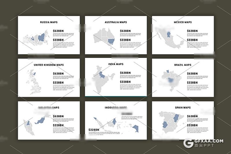 94页简约风格商务工作总结汇报企业介绍业务合作通用PPT模板 - 顶尖PPT