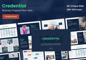 商业计划书项目规划国外商务PPT模板 - 顶尖PPT