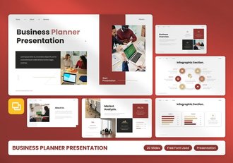 商业规划PPT模板 - 顶尖PPT