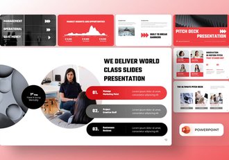 商业演讲平台详细介绍展示PPT模板 - 顶尖PPT