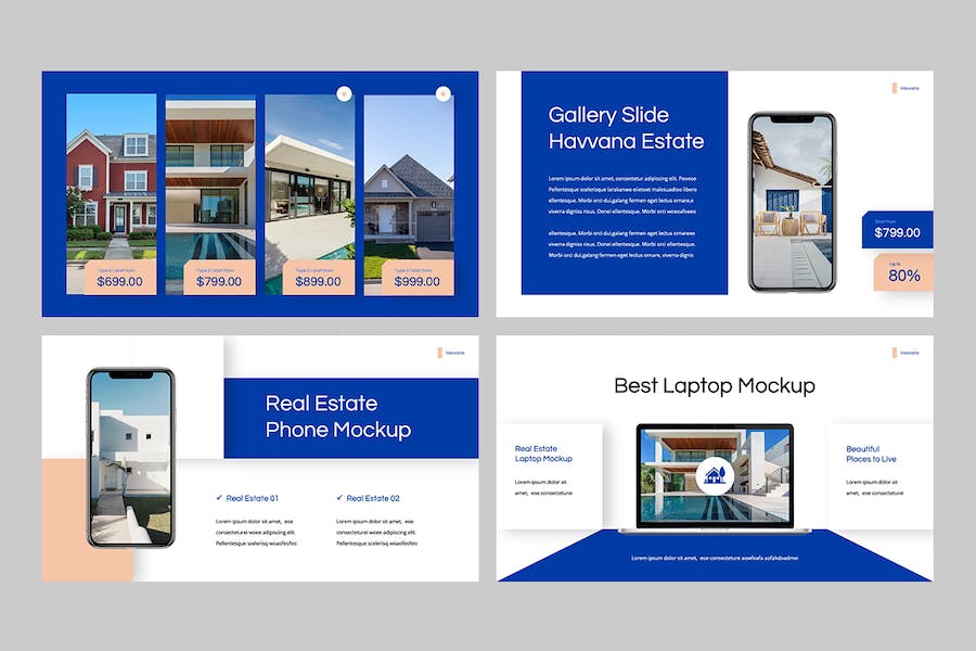 房地产楼盘项目销售推广宣传PPT模板 - 顶尖PPT