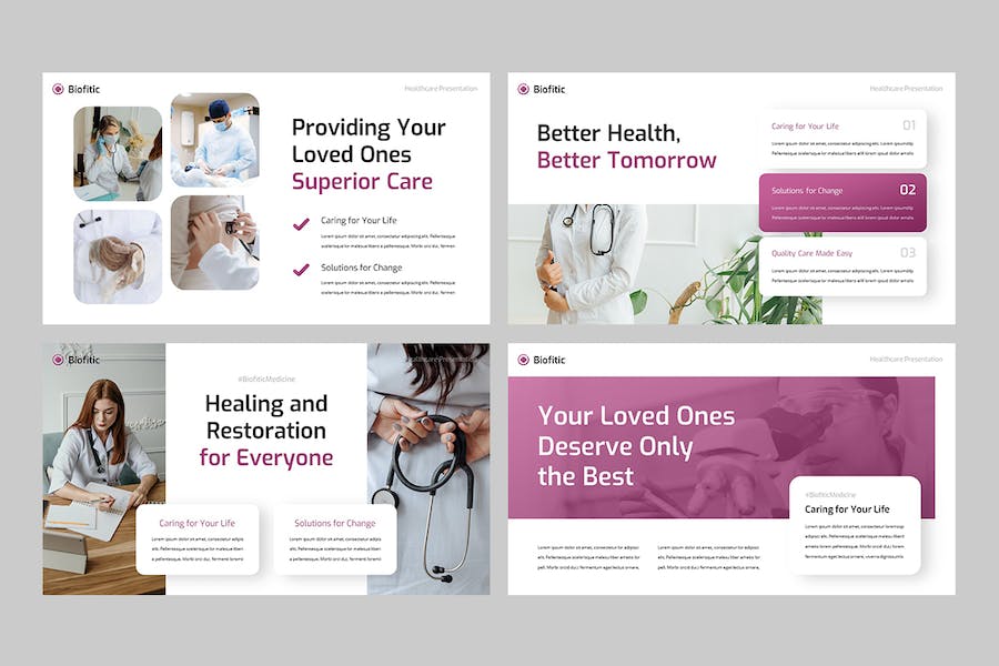 生物科学医学研究学术讲座Keynote模板 - 顶尖PPT