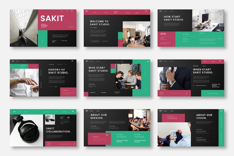 商务企业项目推介融资方案Keynote模板 - 顶尖PPT