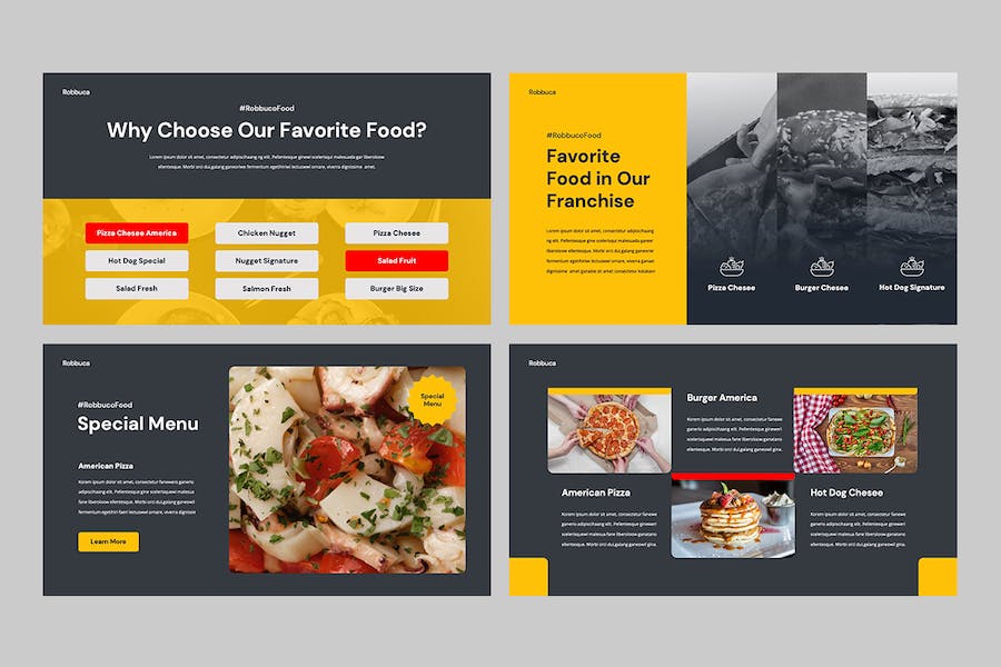 食品餐饮品牌推介宣传营销展示方案PPT模板 - 顶尖PPT