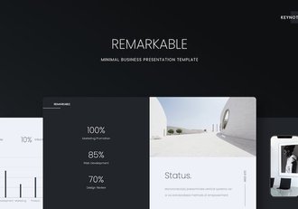 简约业务合作品牌营销策划通用keynote模板 - 顶尖PPT