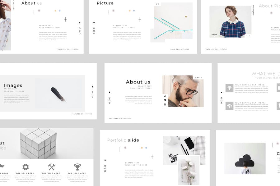 简约设计商业演讲方案Keynote模板 - 顶尖PPT