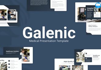 医学医疗研究疾病治疗康复keynote模板 - 顶尖PPT