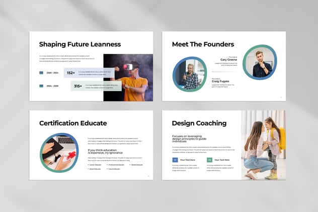 新一代教育项目介绍展示PPT模板 - 顶尖PPT