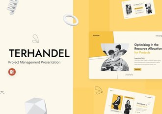 现代企业项目管理流程PPT模板 - 顶尖PPT