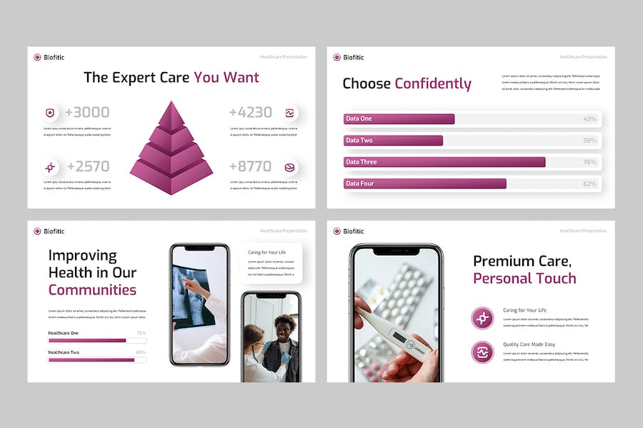 生物科学医学研究学术讲座Keynote模板 - 顶尖PPT