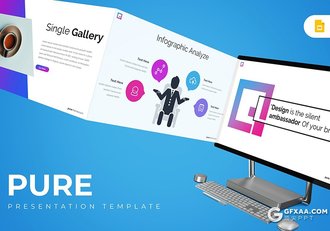 30页国外商务年中工作汇报多用途google slides模板 5种主题配色 - 顶尖PPT
